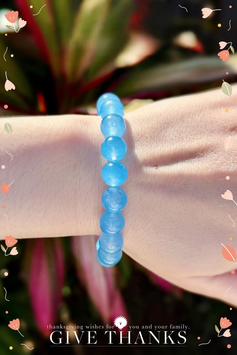 Custom Crystal Bracelet: Handmade Chakra Jewelry, Energy Healing Gift