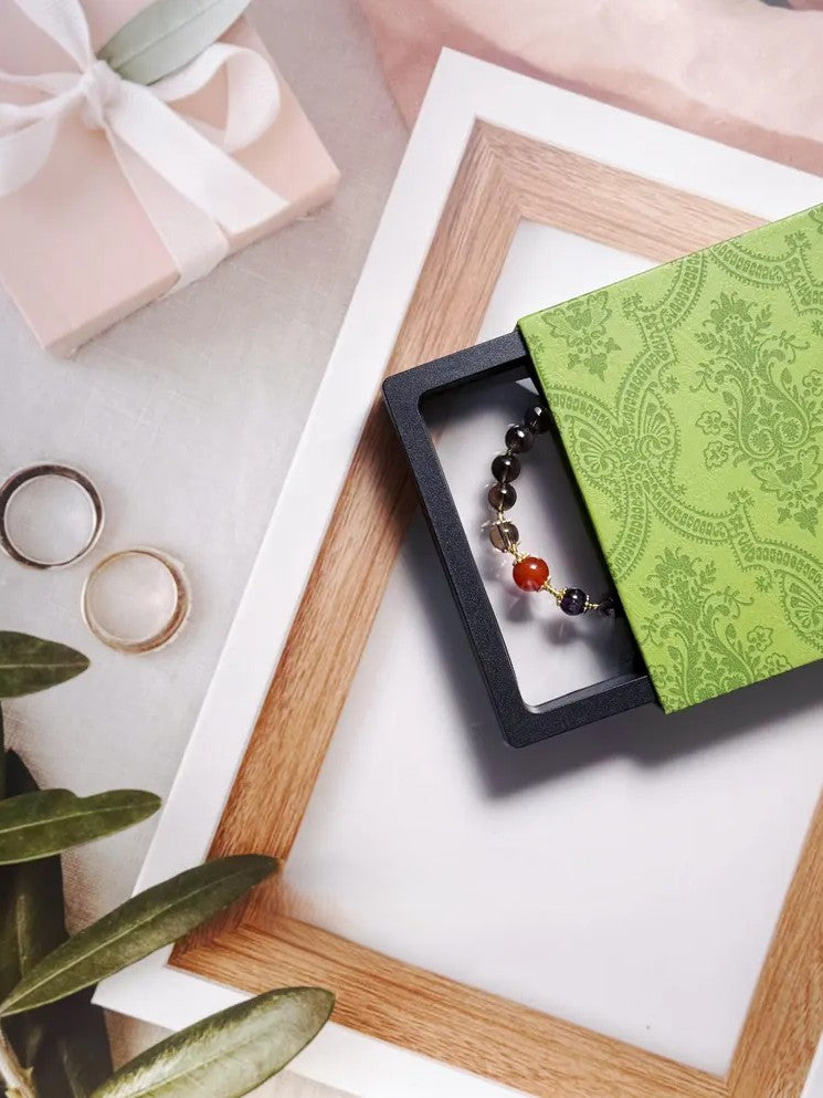 Weight Loss & Focus Bracelet – Red Agate & Super Seven