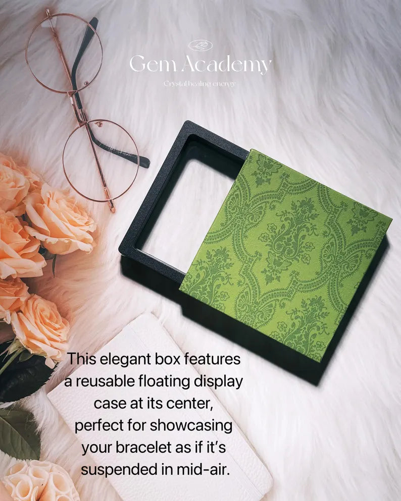 Manifest Intuition Bracelet – Clear Quartz, Dream Amethyst & Black Flash