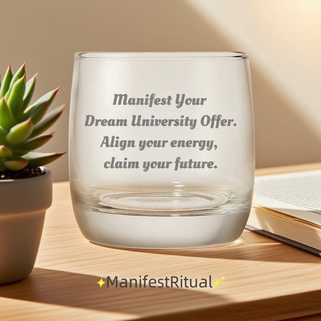 Custom Mug & Glass Cup Set – Personalized with Lyrics, Names, Quotes or Blessings | ManifestRitual Engraved Drinkware for Gifts & Everyday Rituals