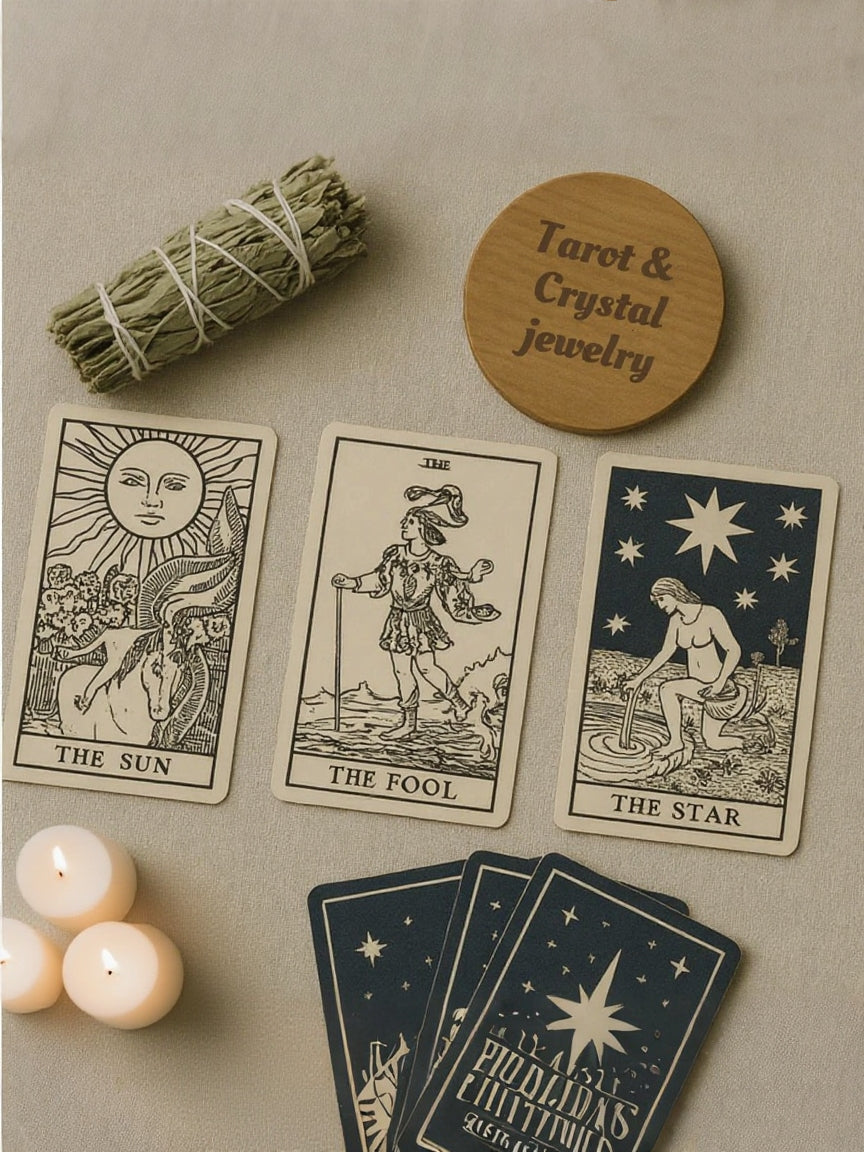 Personalized Manifest Tarot & Crystal Jewelry