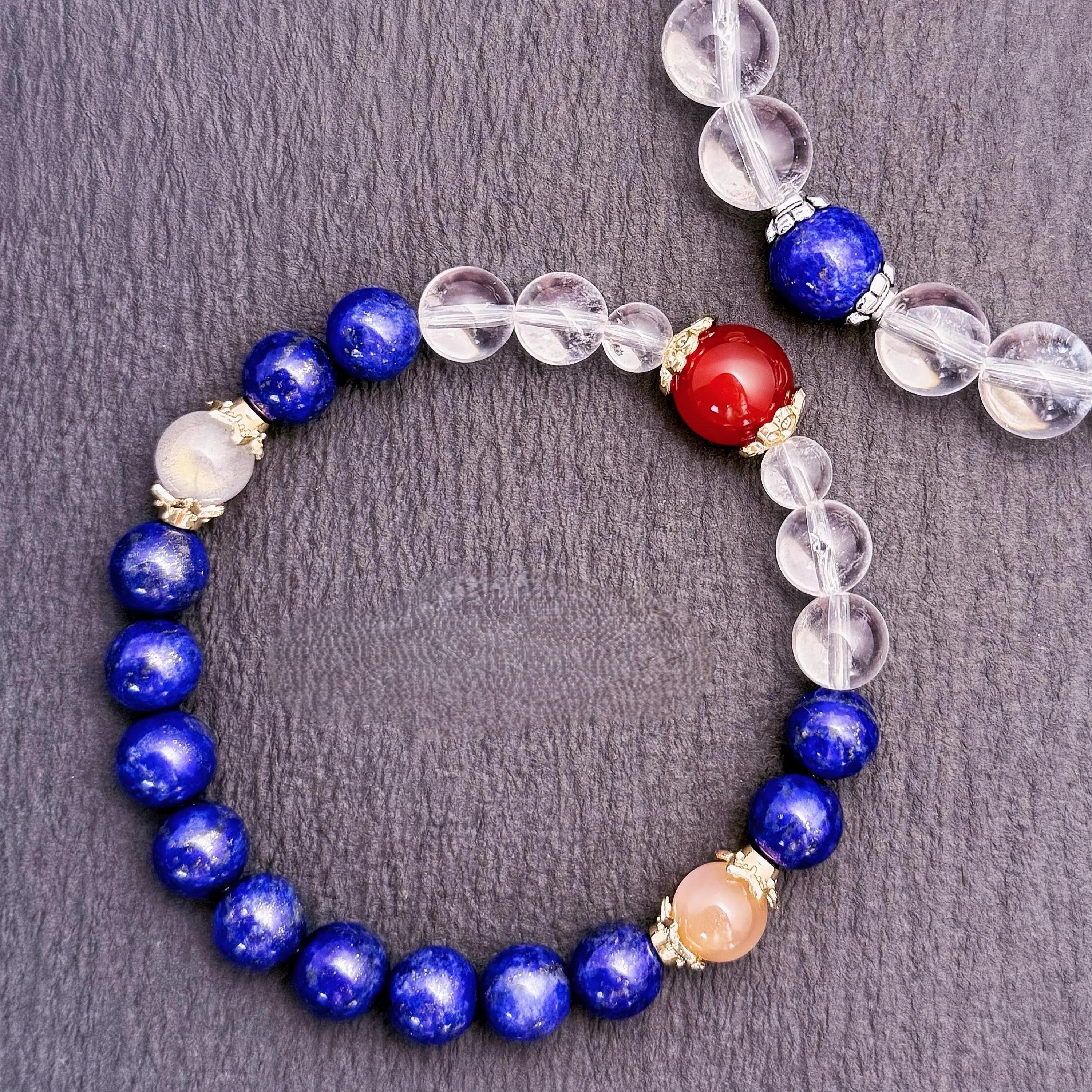 Eternal Love Bracelet – Lapis, Sunstone, Moonstone & Agate