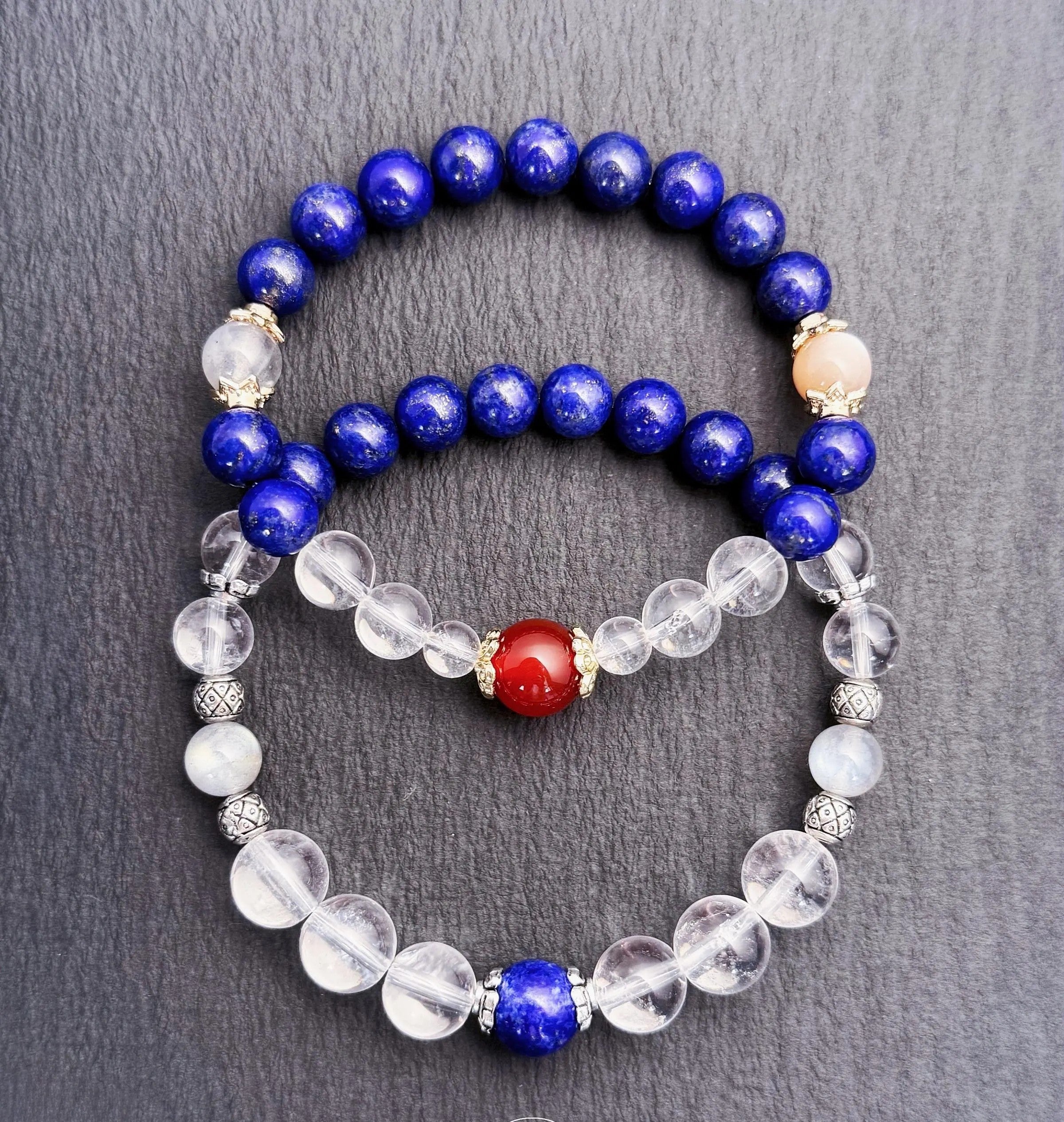 Eternal Love Bracelet – Lapis, Sunstone, Moonstone & Agate