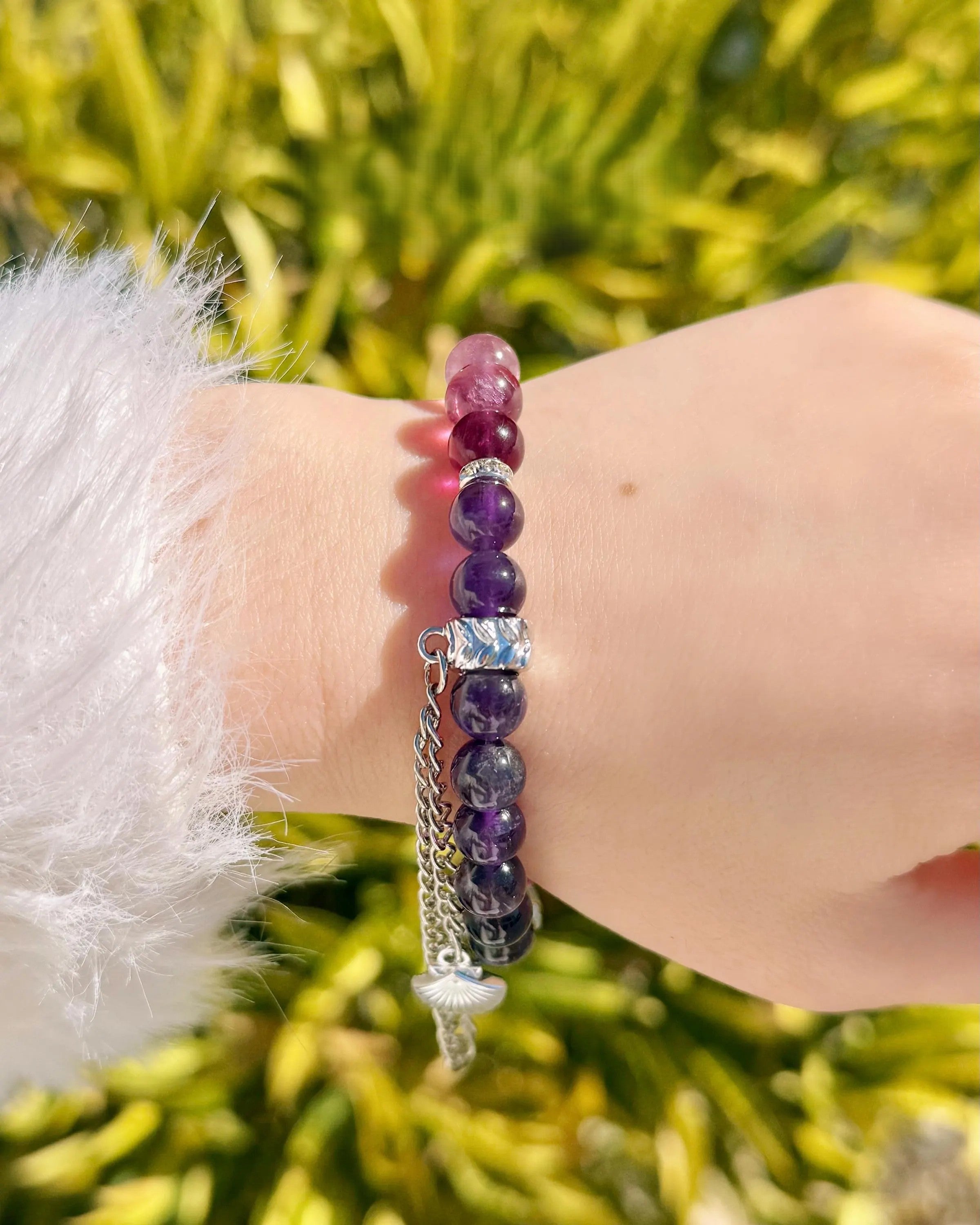 Manifest Pure Love – Quartz & Fluorite