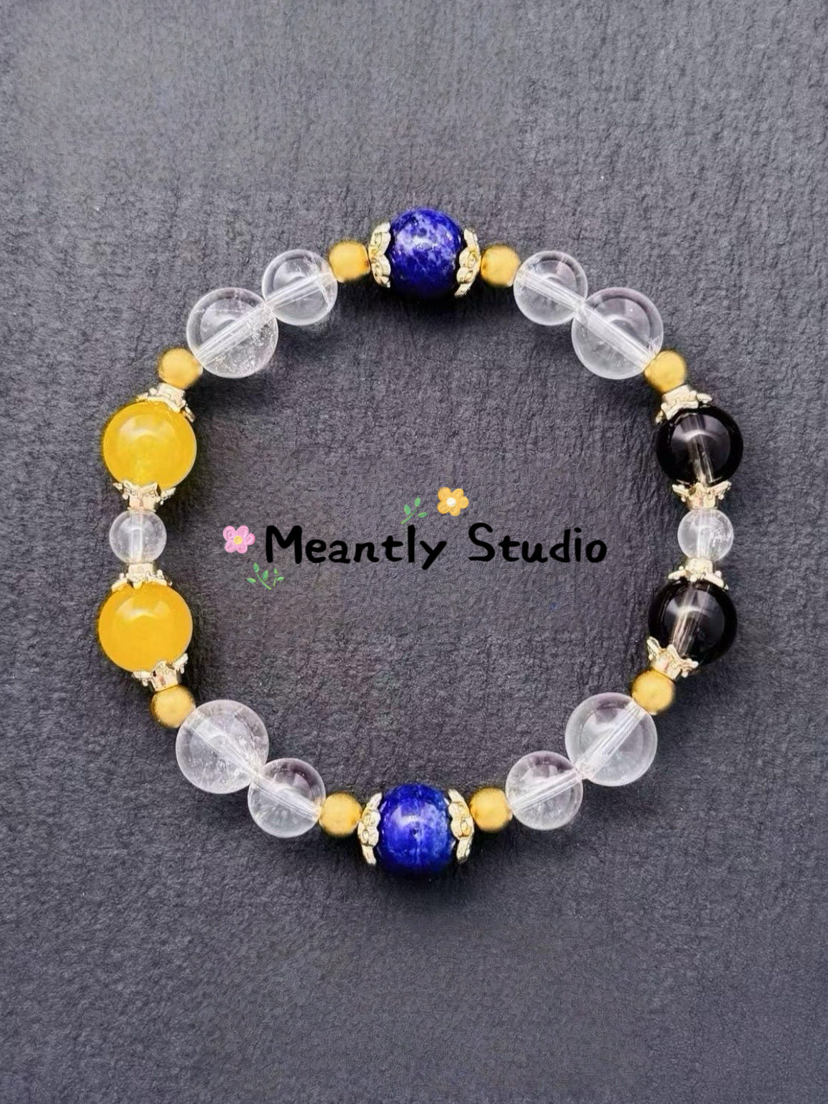 Custom Crystal Bracelet: Handmade Chakra Jewelry, Energy Healing Gift