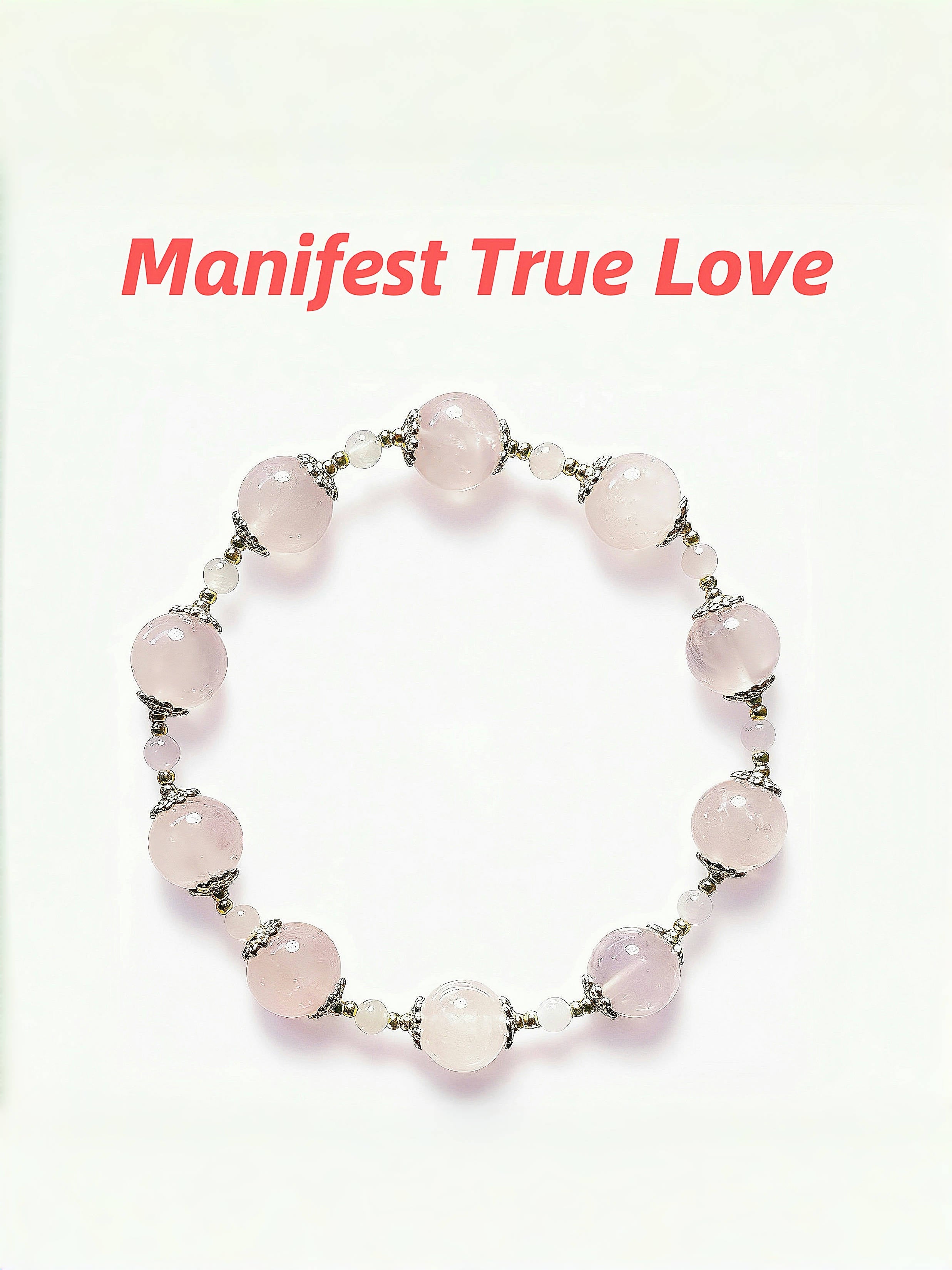 Love & Healing Bracelet – Rose Quartz & Clear Quart