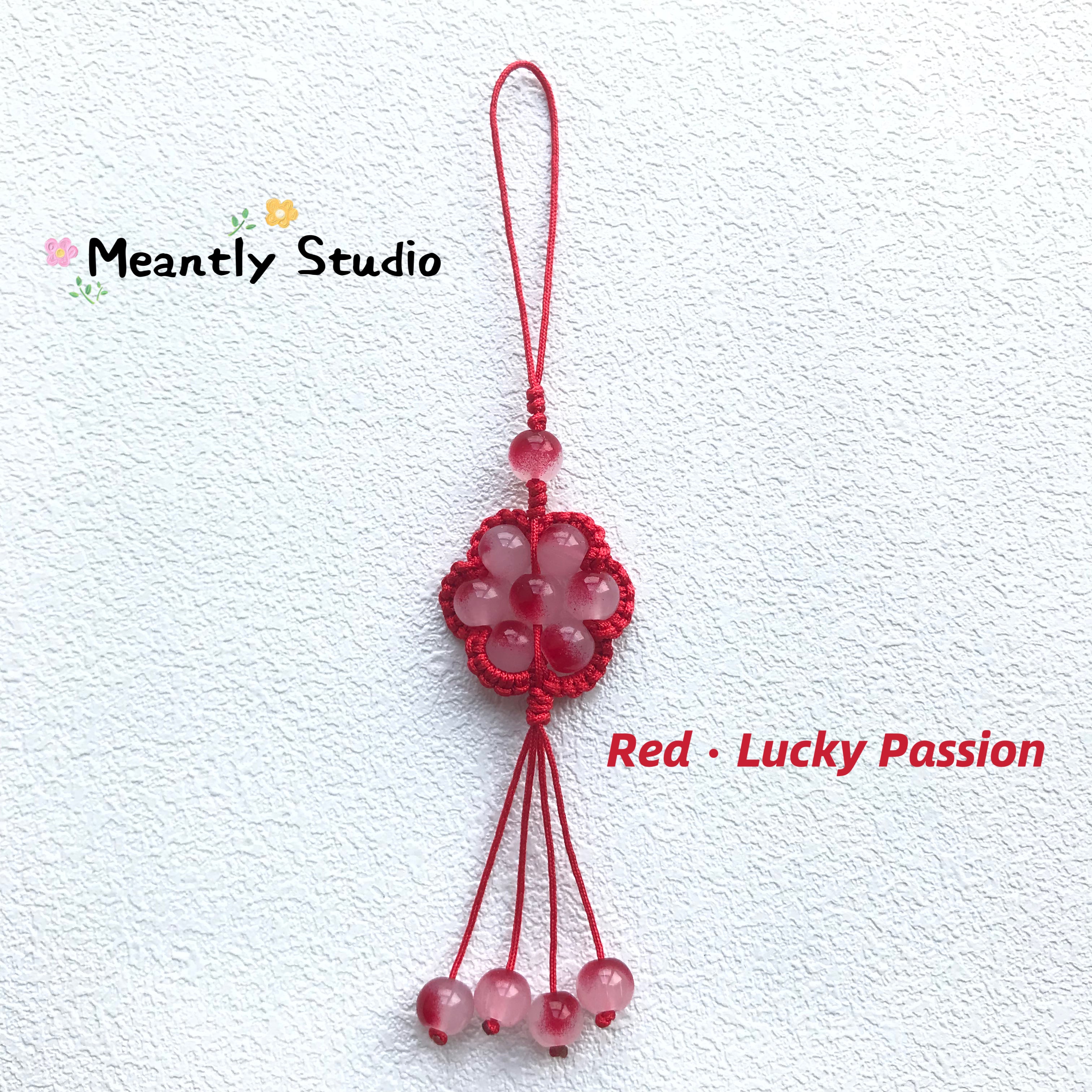 Sun Lucky Flower Phone Charm Strap, Multicolor Beaded Handmade Keychain, Lucky Pendant for Phone, Bag, Car, or Gift, Custom Beaded Charm
