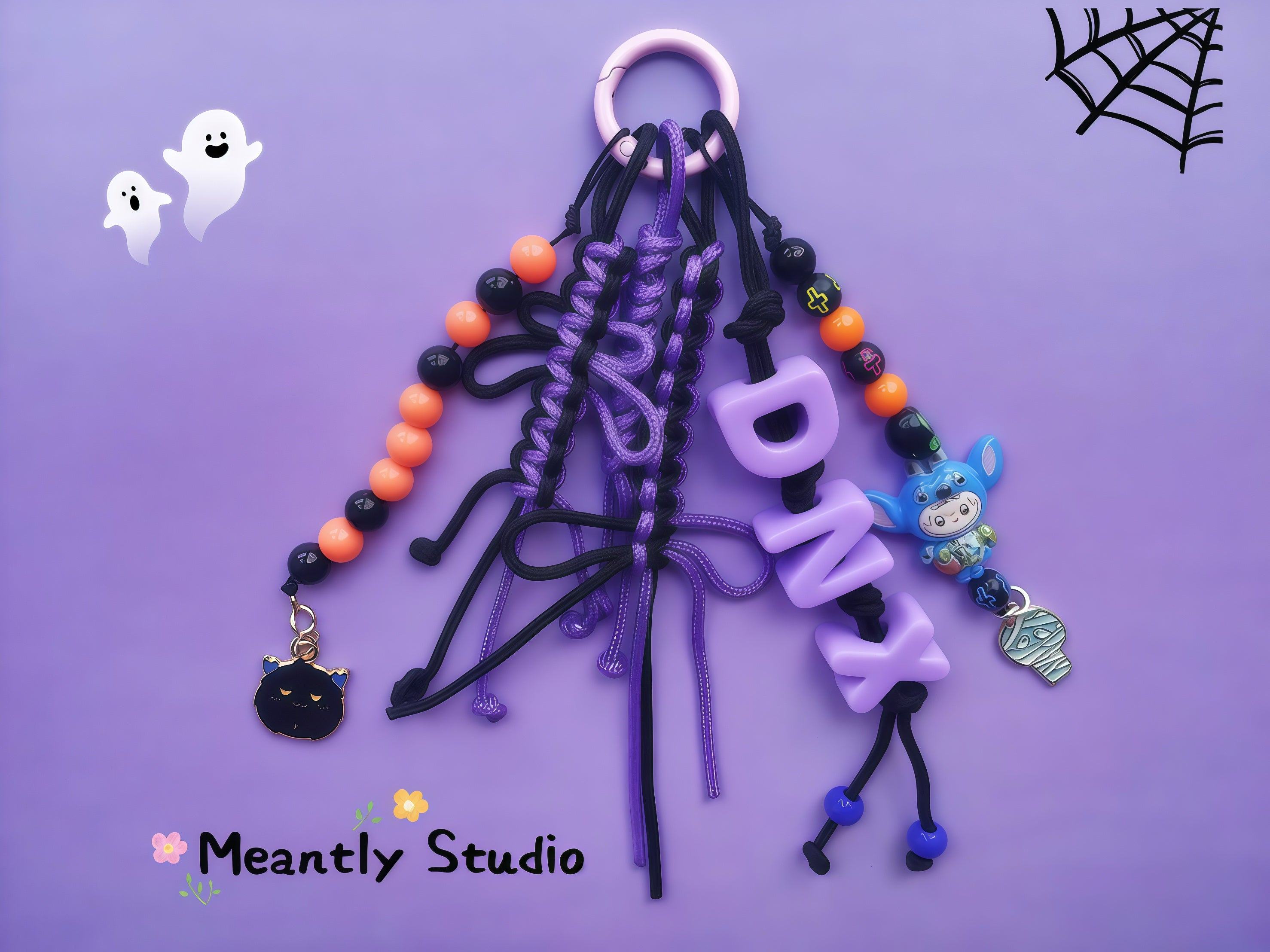 Labubu Halloween Keychain