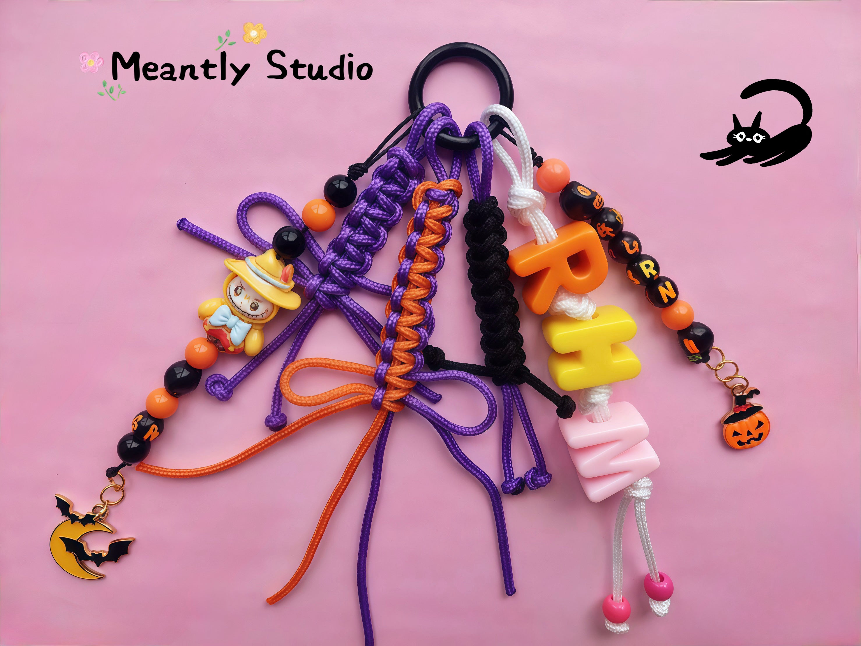 Labubu Halloween Keychain