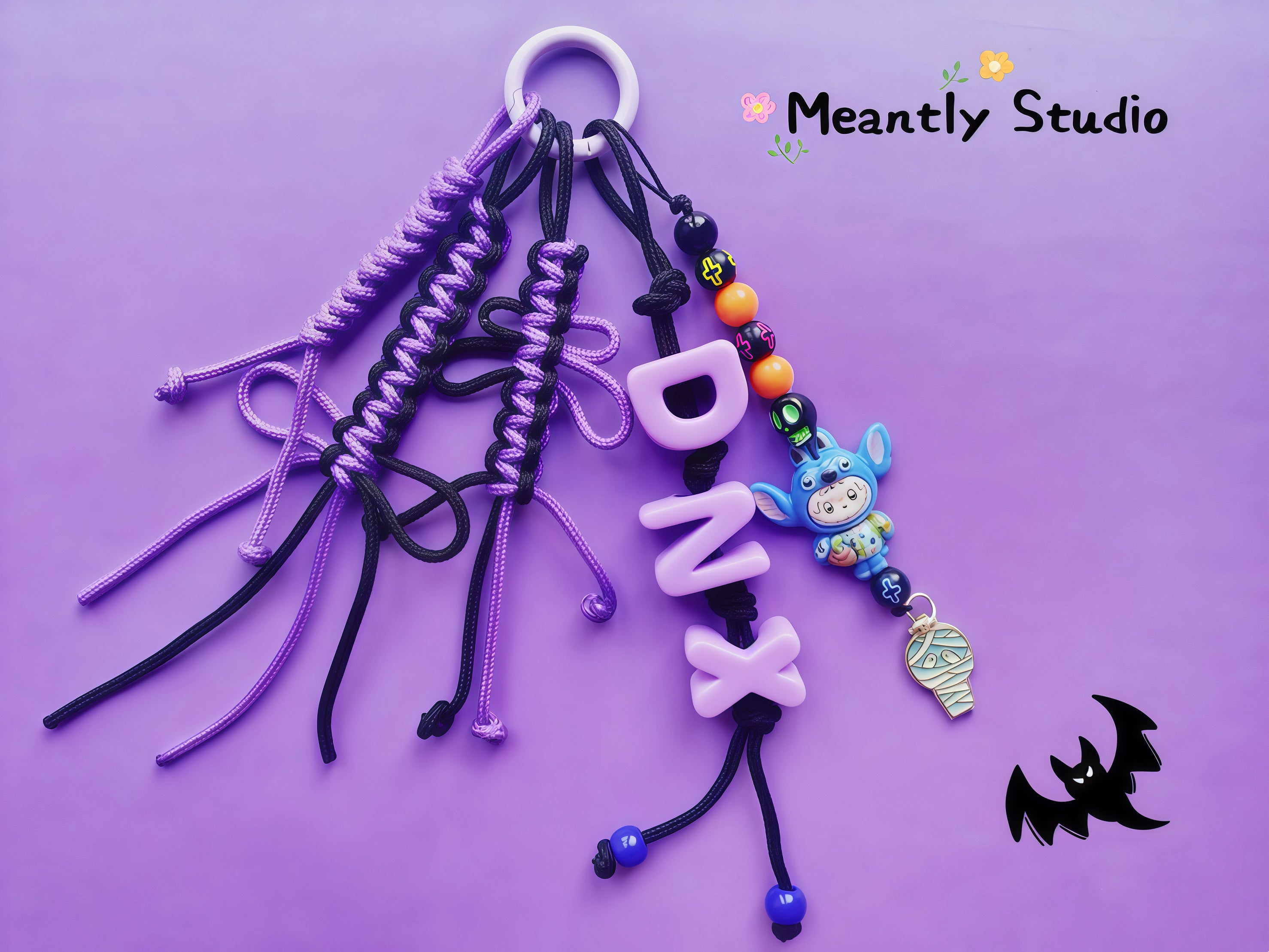 Labubu Halloween Keychain