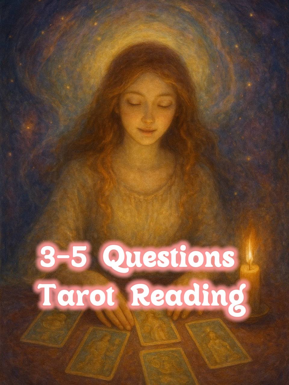 Personalized Tarot Questions (3–5 Guidance Prompts) • Spiritual Insight & Self-Reflection